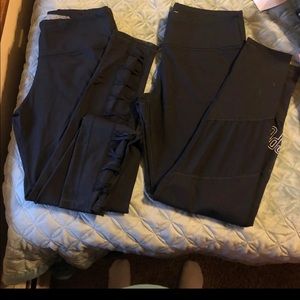 2 pairs VS Sport Knockout Leggings